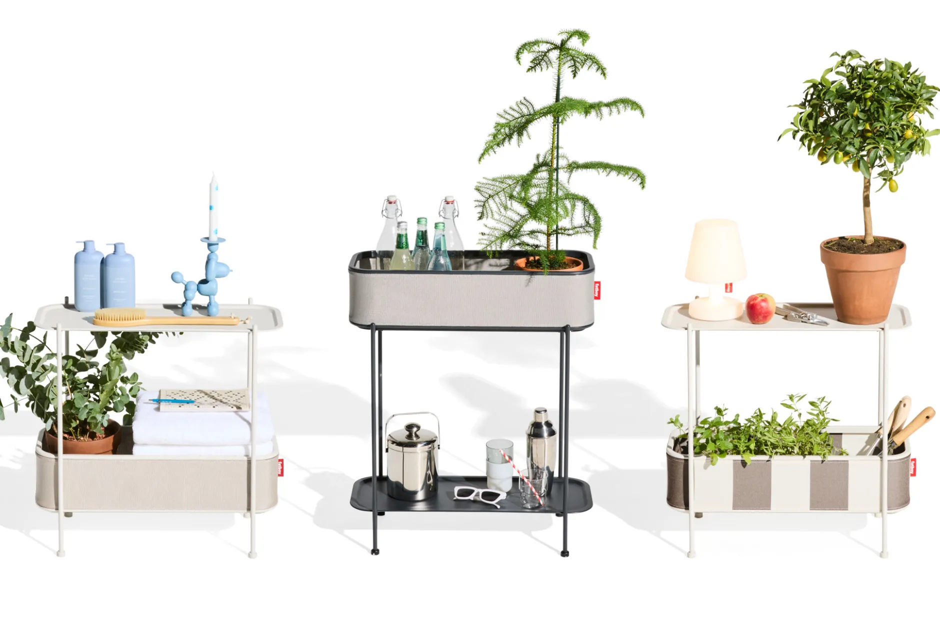 Adoreganizer Multifunktionaler Beistelltisch, braun, 65.5x29x76.5 cm