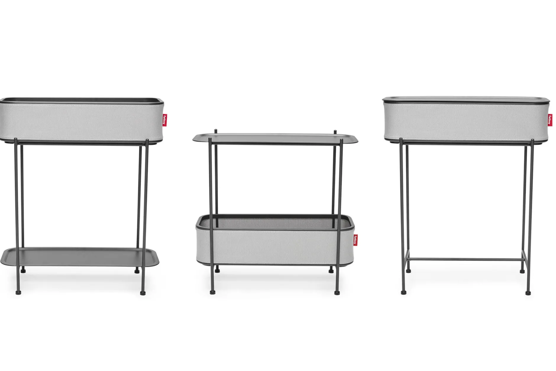Adoreganizer Multifunktionaler Beistelltisch, grau, 65.5x29x76.5 cm