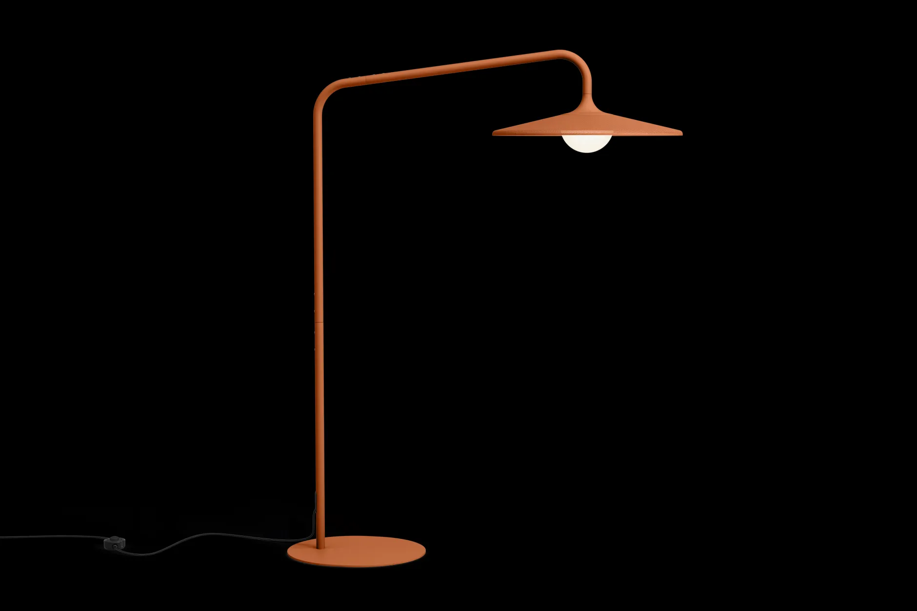 Archigrande Outdoor-stehleuchte, rot, 180x84x233 cm
