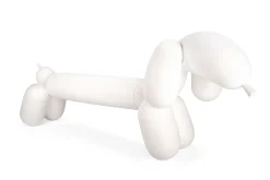 Attackle! Kleine Gartenbank, weiß, 195x55x77.5 cm