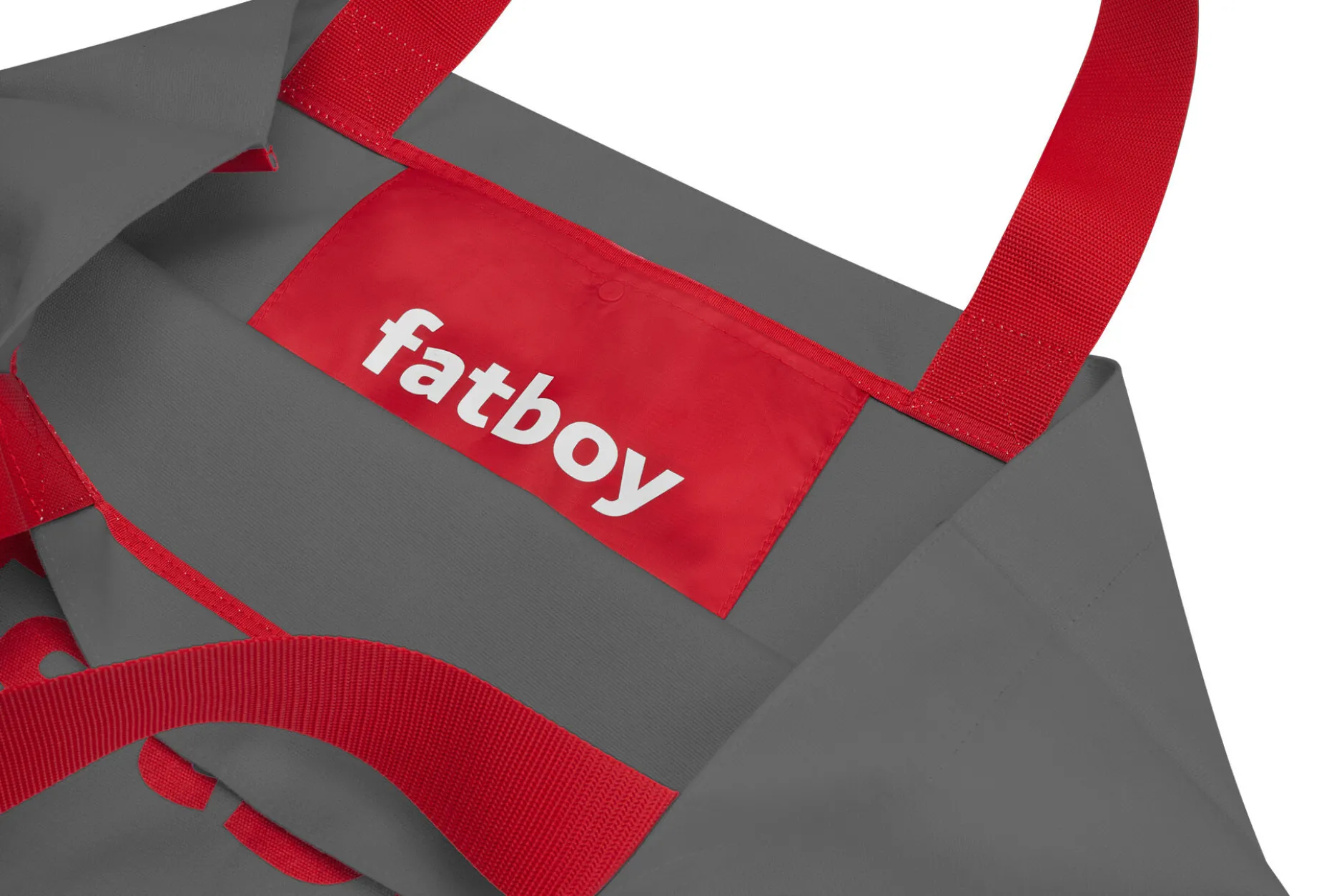 Baggy-Bag Baumwolltasche, grau, 61x55 cm
