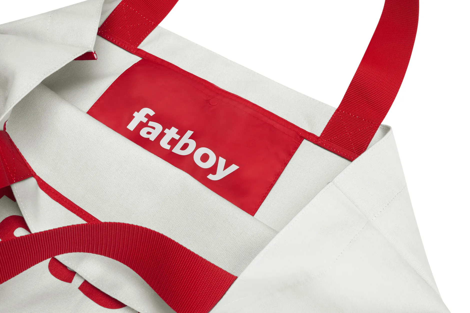 Baggy-Bag Baumwolltasche, weiß, 61x55 cm