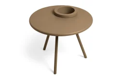 Bakkes Beistelltisch, braun, 60x60x49 cm
