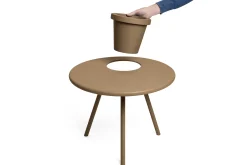 Bakkes Beistelltisch, braun, 60x60x49 cm