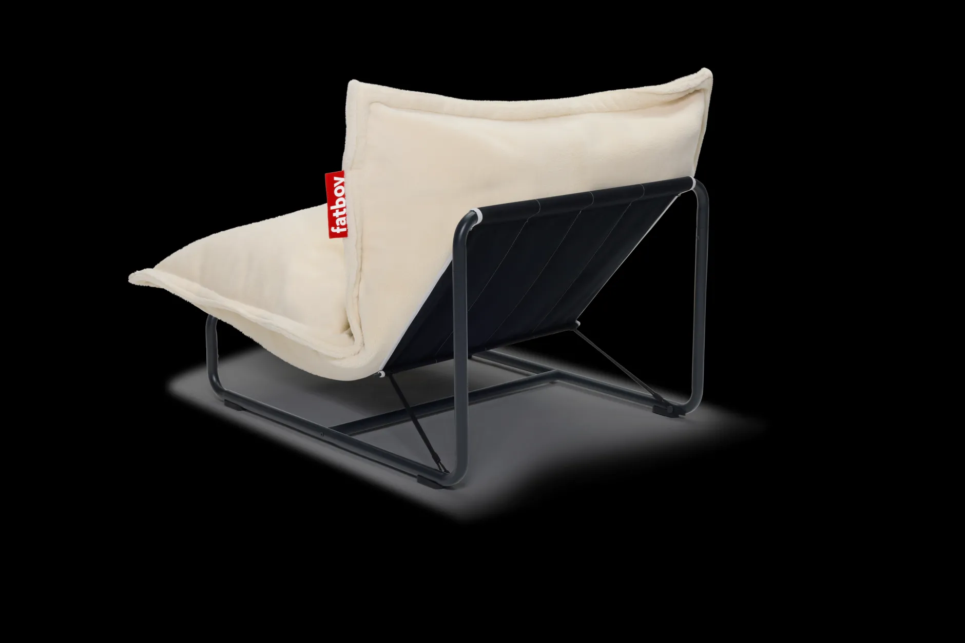 Beanbase Sitzsack-Stuhl, schwarz,cm