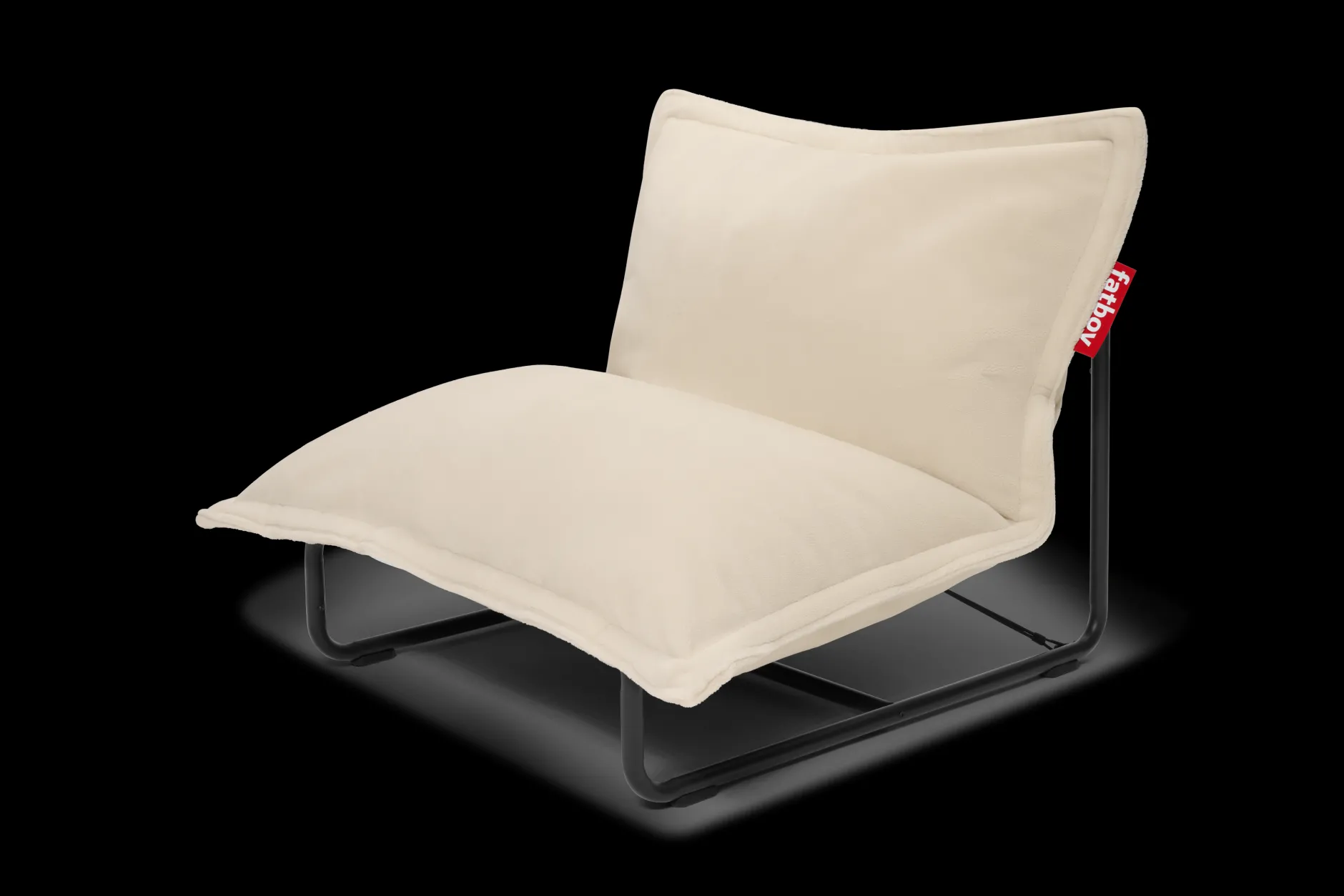 Beanbase Sitzsack-Stuhl, schwarz,cm