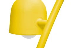 Big Lebow Arc lamp, gelb, 186x234 cm