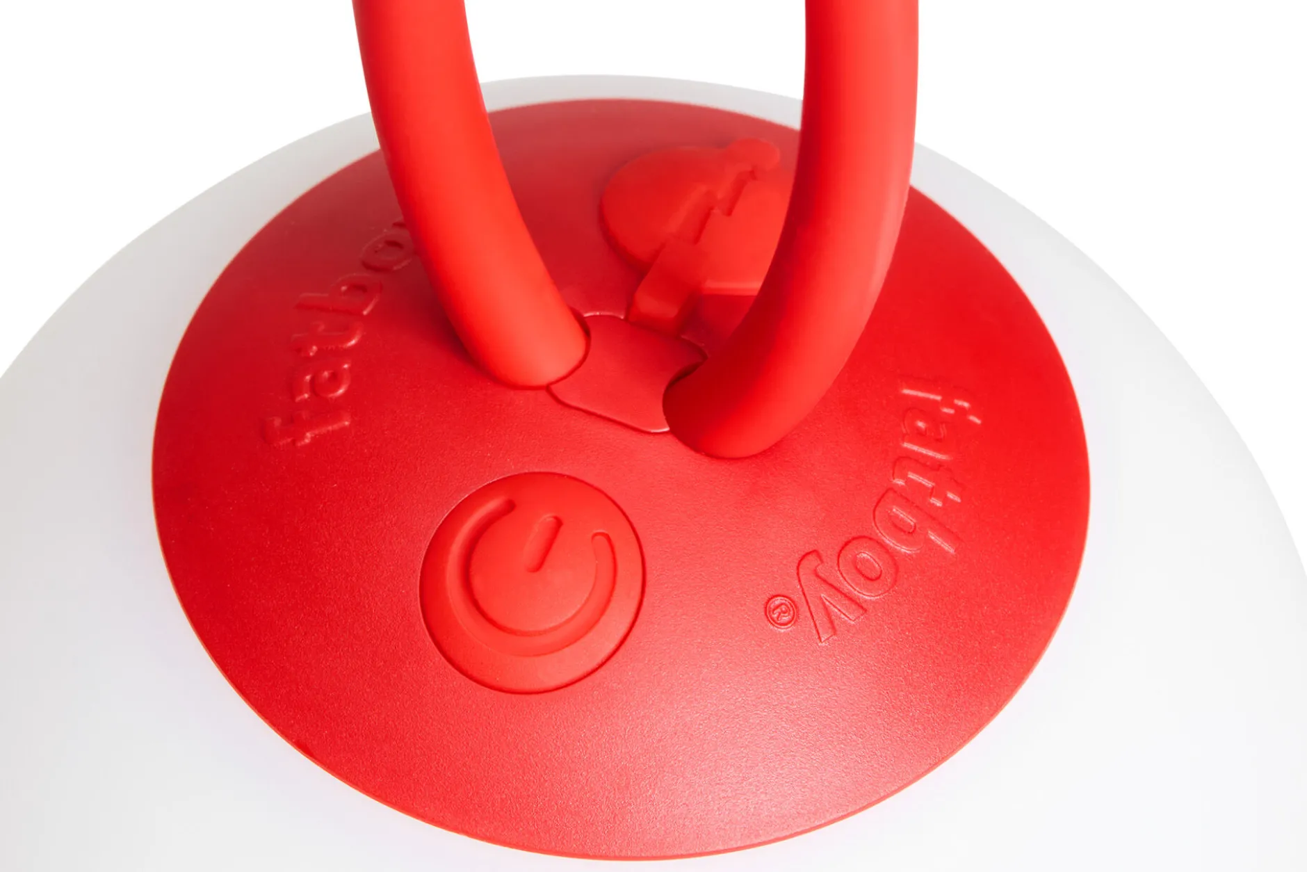 Bolleke Mini set (3 pcs) Kleine wiederaufladbare Lampen, rot, 12x12 cm