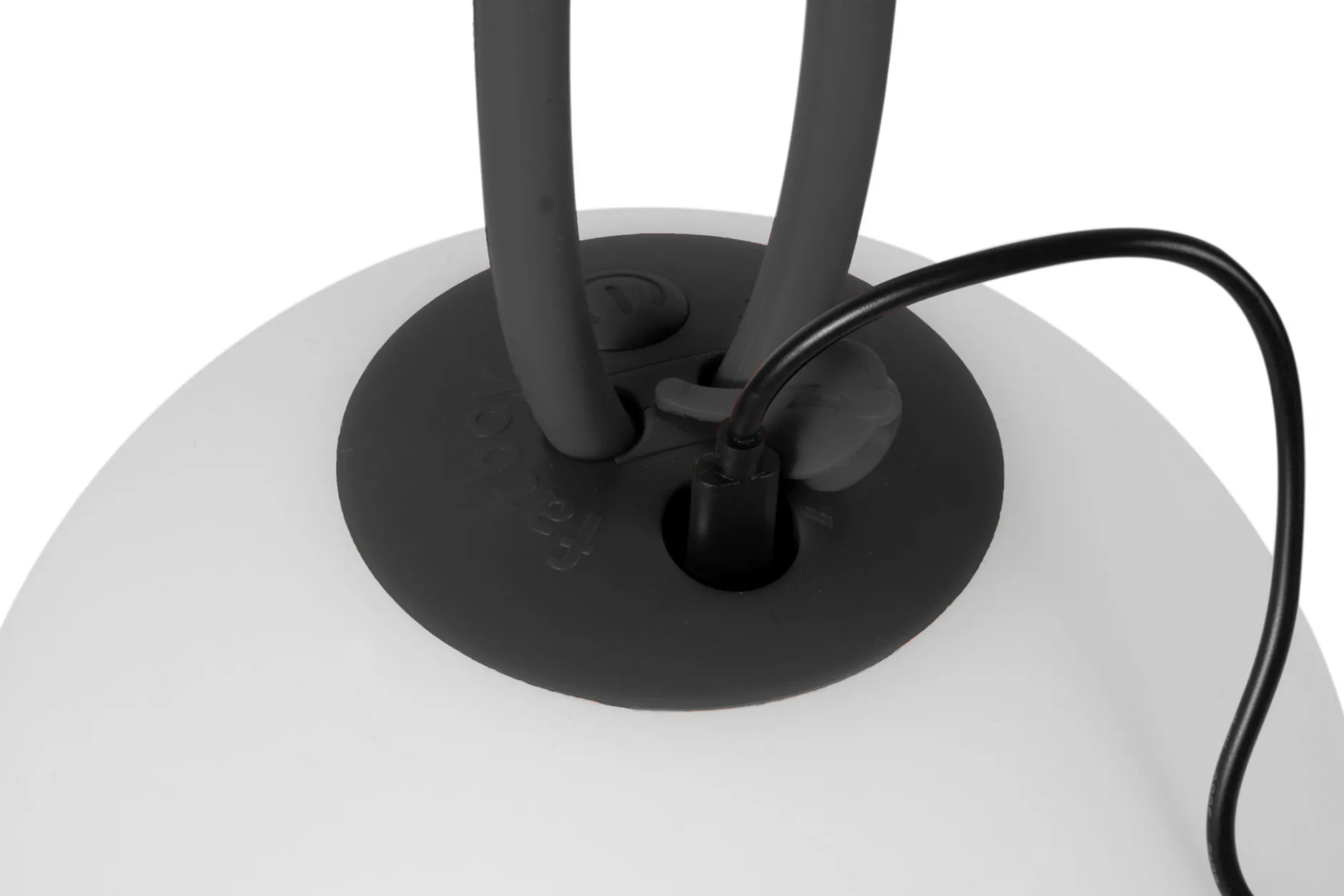 Bolleke Wiederaufladbare Lampe, schwarz, 20x20x20 cm