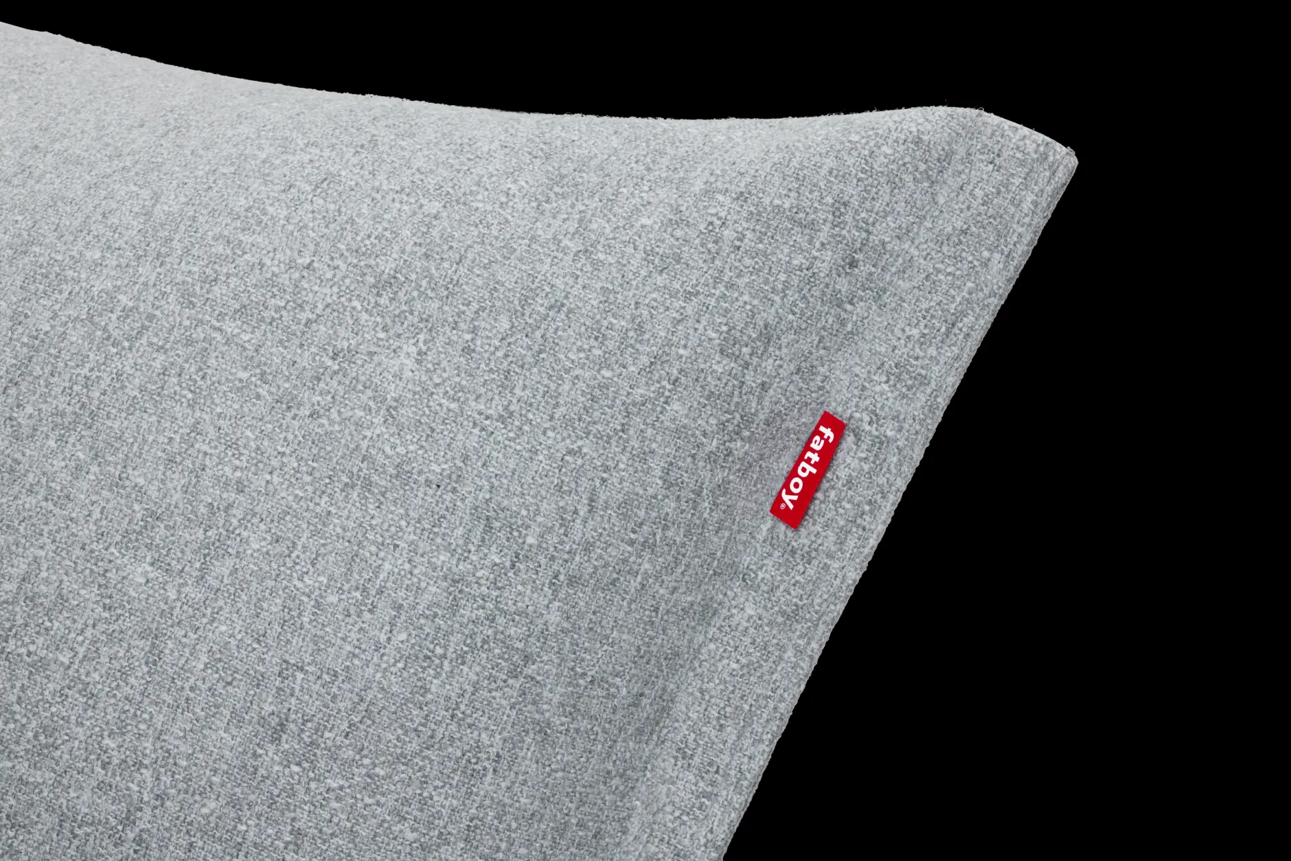 BonBaron Slim Boucle Loungesessel, grau, 102x85x75 cm