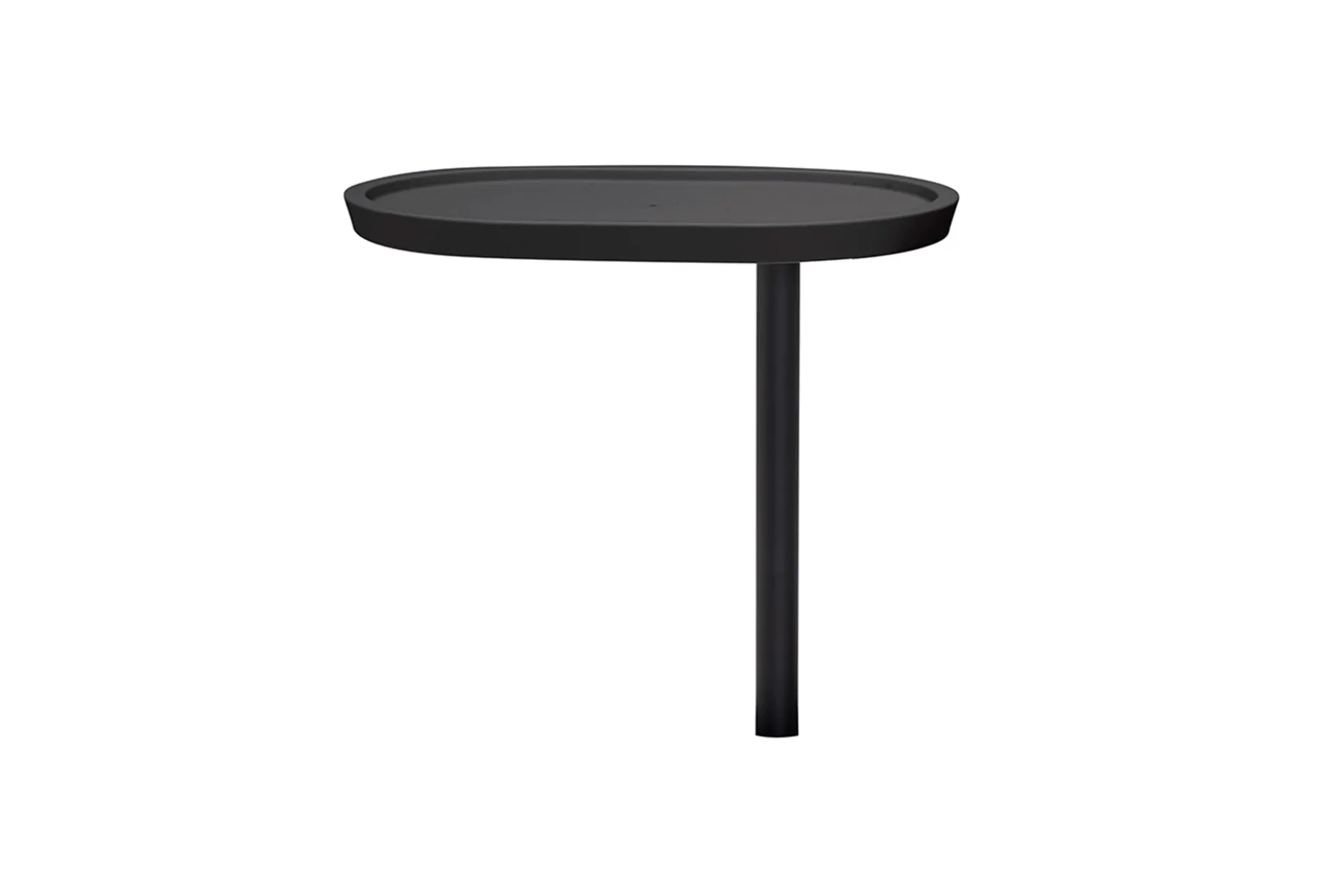 Brick's Buddy Weiterer Tisch für Brick Table, schwarz, 56x39x69.05 cm