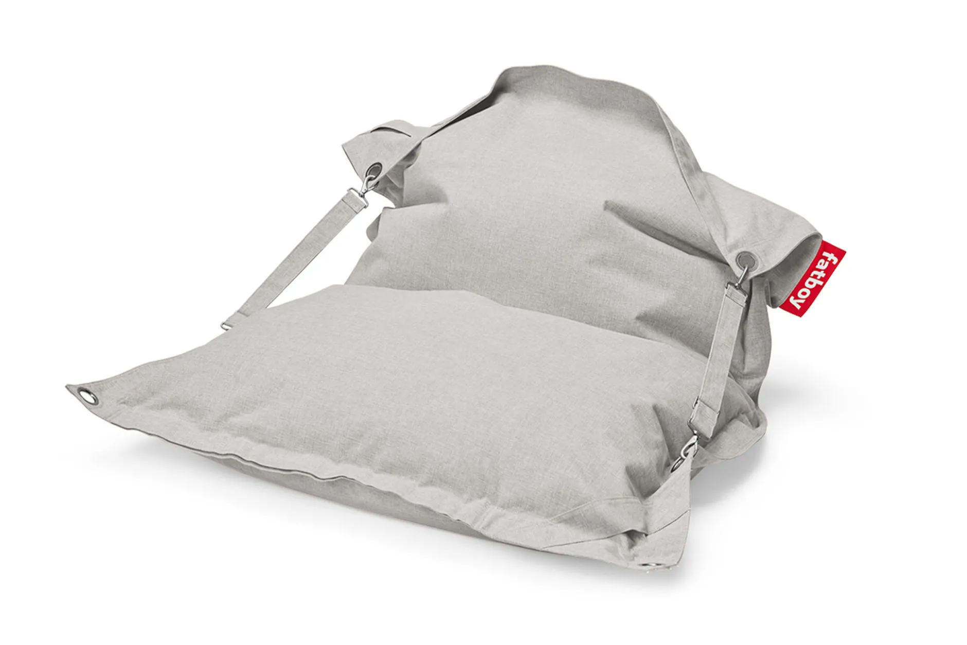 Buggle-Up Outdoor Outdoor-Sitzsack, grau, 132x185 cm