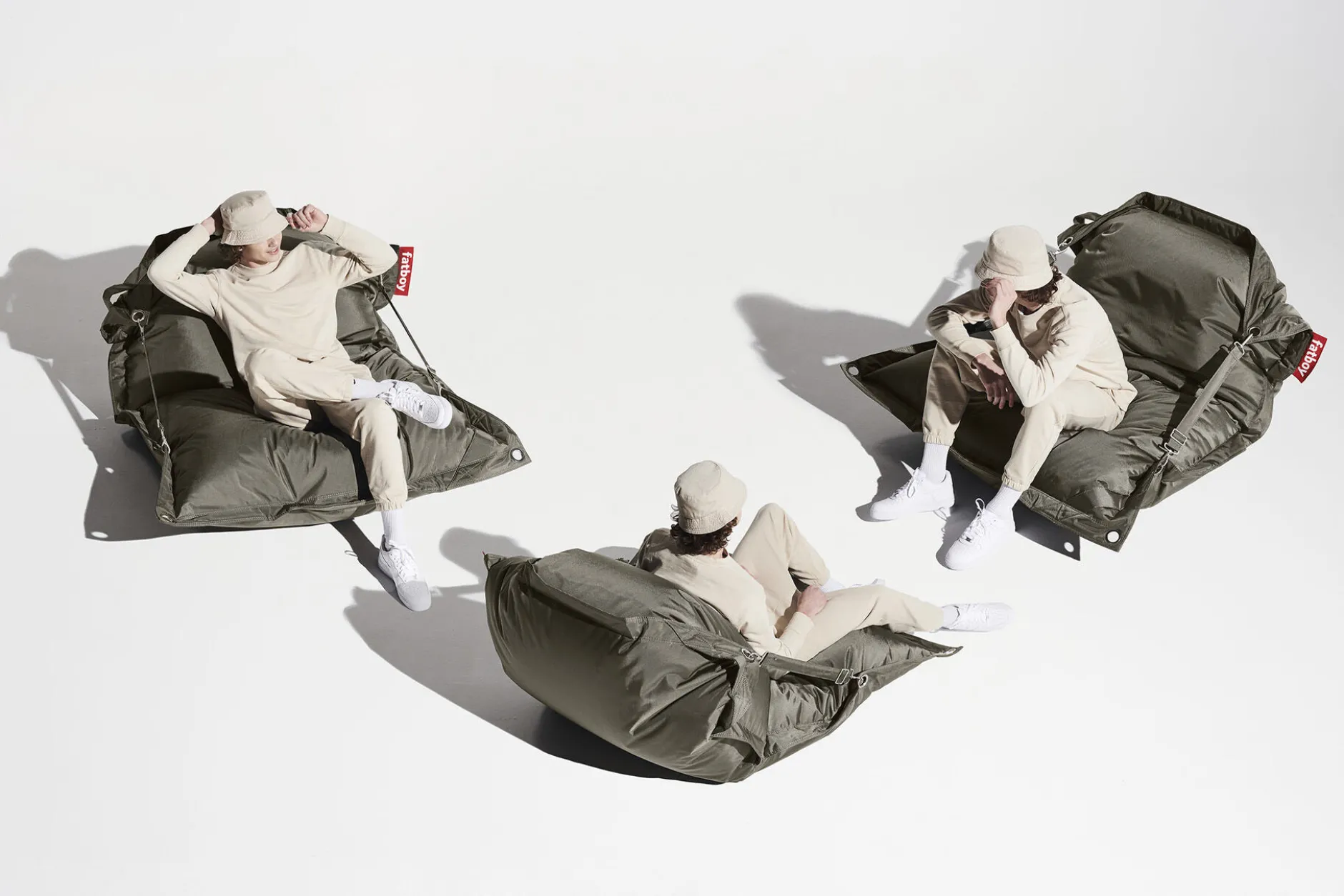 Buggle-Up Sitzsack, braun, 137x185 cm