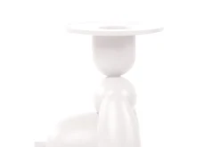 Can-Dolly Kerzenhalter, weiß, 16x9.5x20.5 cm