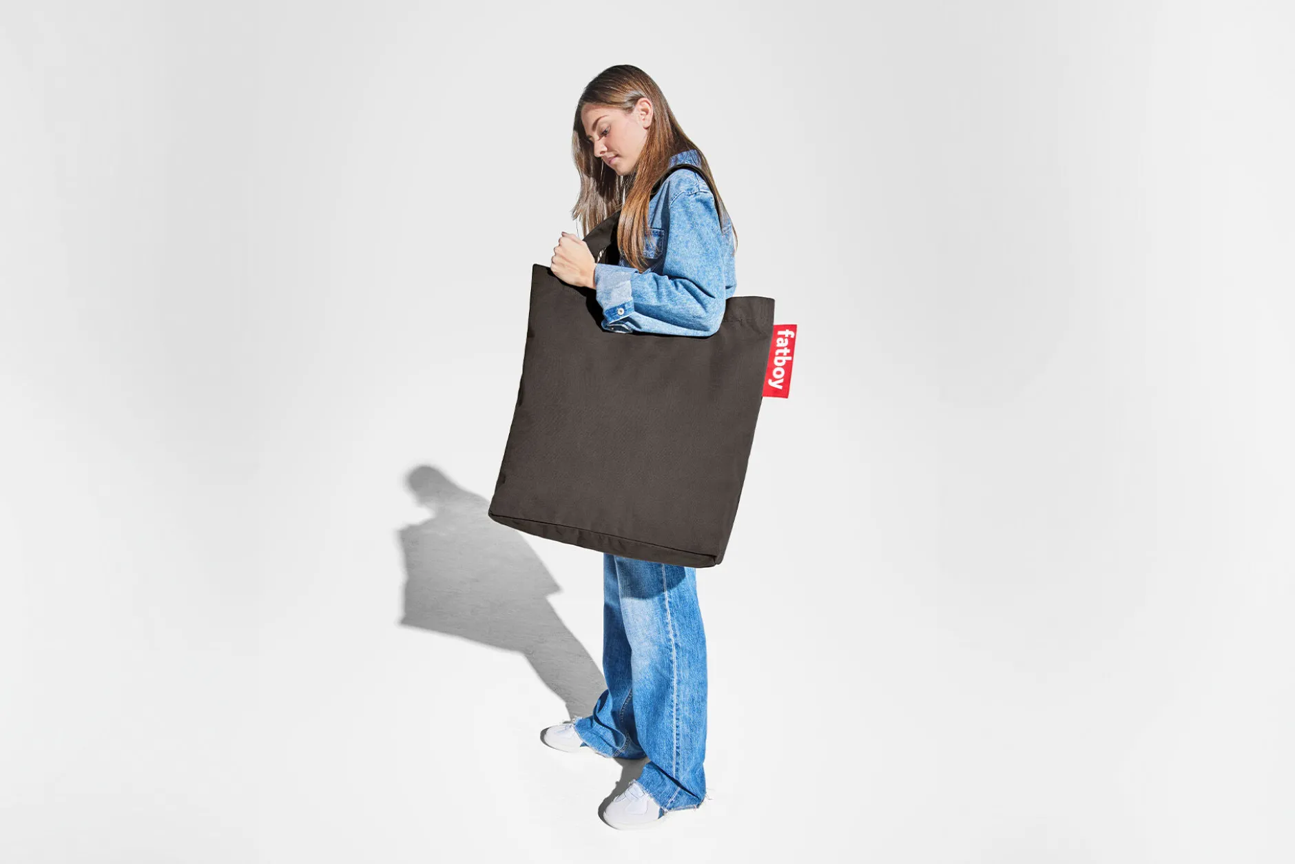Carry-All-Bag Baumwolltasche, 61x55 cm