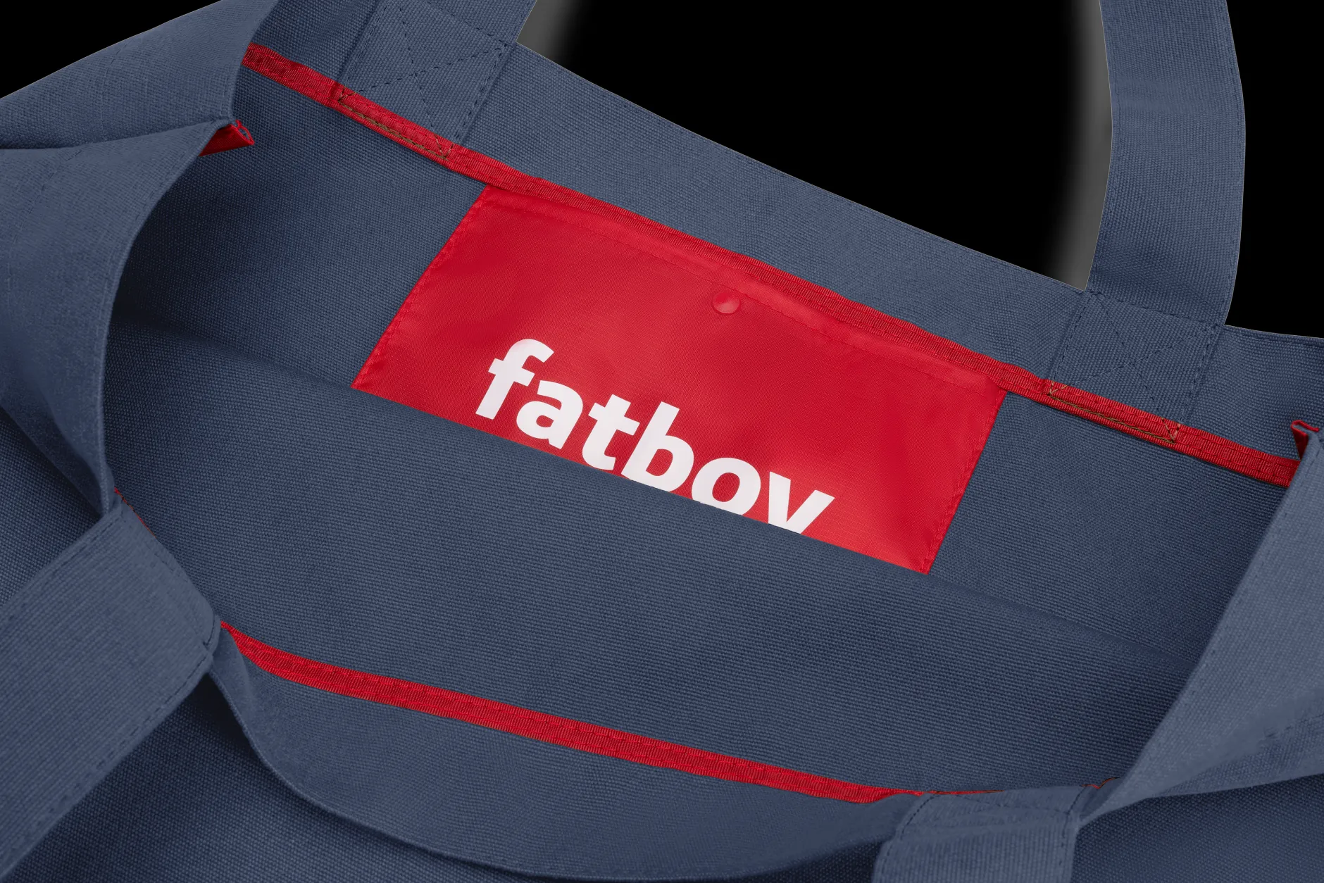 Carry-All-Bag Canvas Canvas-Tasche, blau, 61x55 cm