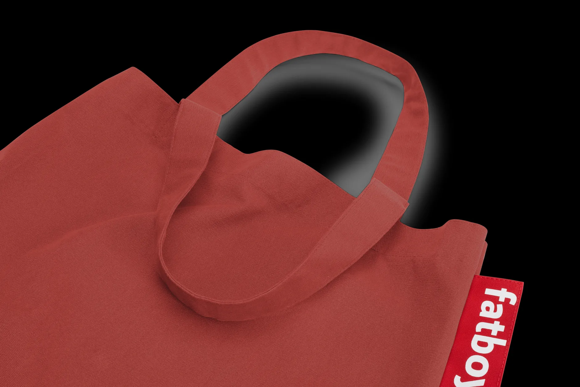 Carry-All-Bag Canvas Canvas-Tasche, rot, 61x55 cm