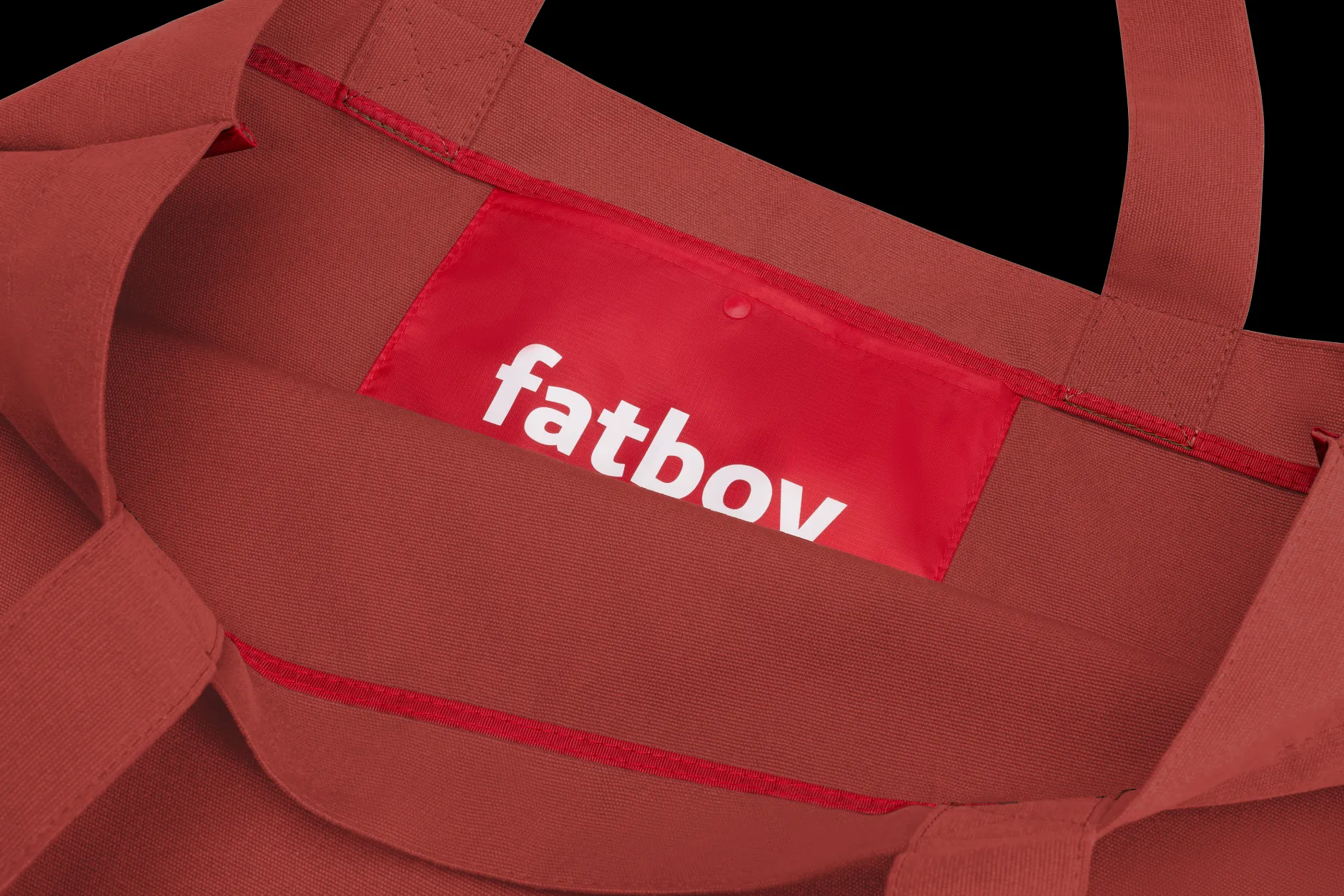 Carry-All-Bag Canvas Canvas-Tasche, rot, 61x55 cm
