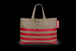 Carry-Too-Much-Bag Canvas Große Canvas-Tasche, grau, 70x50 cm