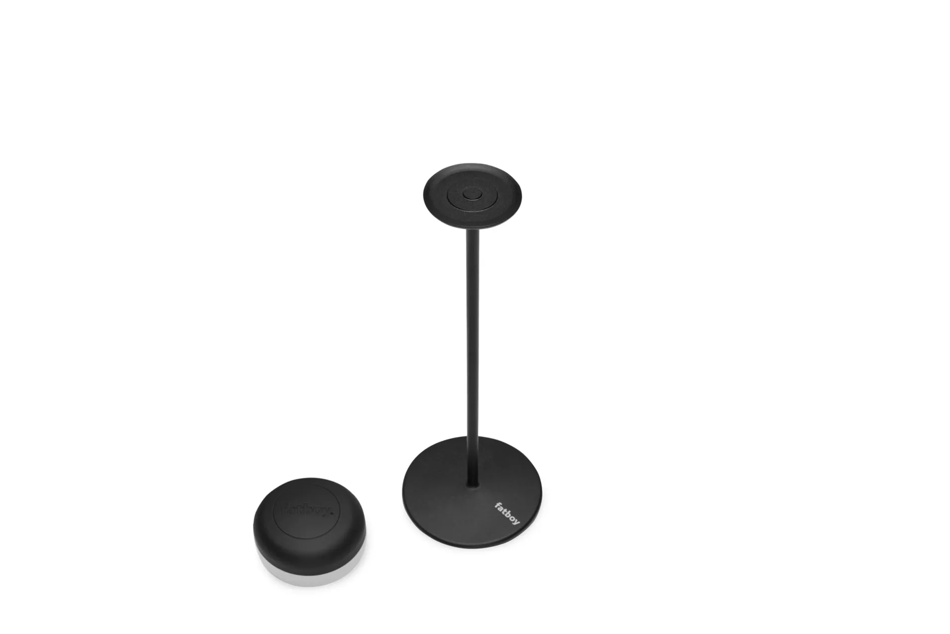Cheerio Kabellose Tischlampe, schwarz, 8x8x25.8 cm