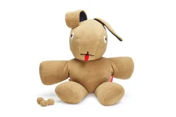 Co9 XS Teddy Kuschelkaninchen, braun, 180x150x50 cm