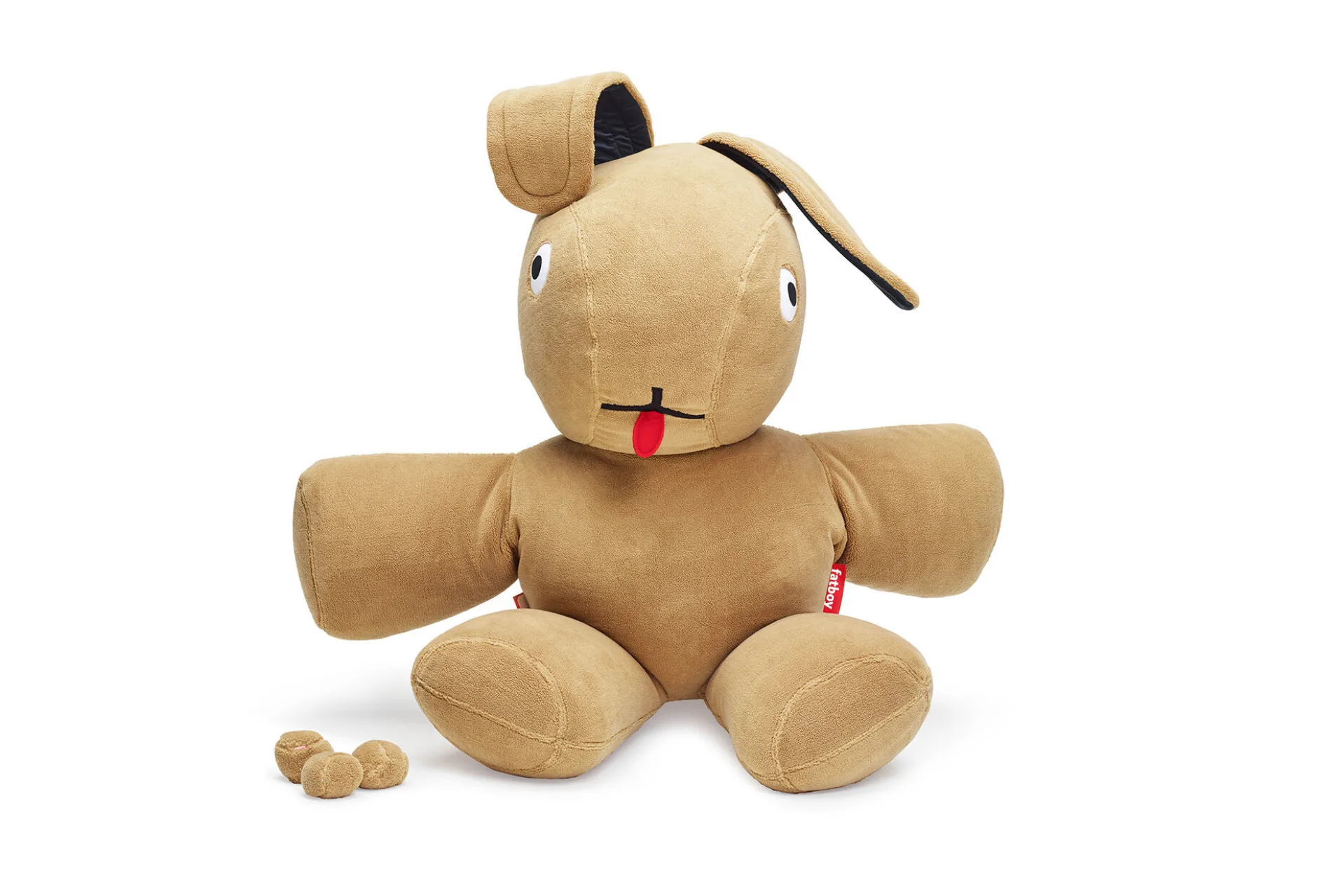 Co9 XS Teddy Kuschelkaninchen, braun, 180x150x50 cm