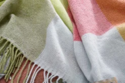 Colour Blend Blanket Wolldecke, gelb, 130x185 cm