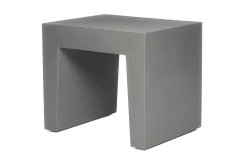 Concrete Seat Outdoor-Hocker, grau, 40x50x43 cm