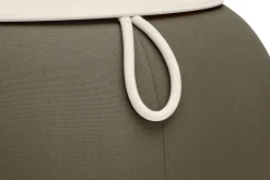 Dumpty Outdoor Outdoor-Beistelltische, grau, 78x78x21 cm