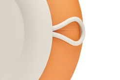 Dumpty Outdoor Outdoor-Beistelltische, orange, 78x78x21 cm