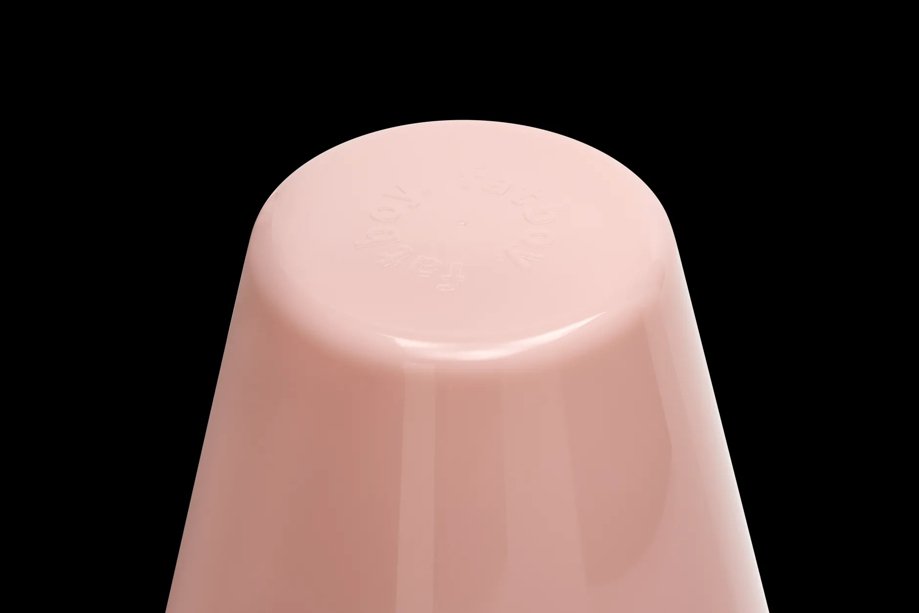 Edison The Ambiance Wiederaufladbare Lampe, rosa, 16.5x16.5x25.3 cm
