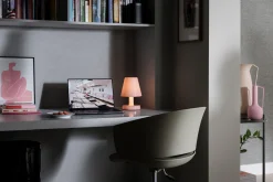 Edison The Ambiance Wiederaufladbare Lampe, rosa, 16.5x16.5x25.3 cm