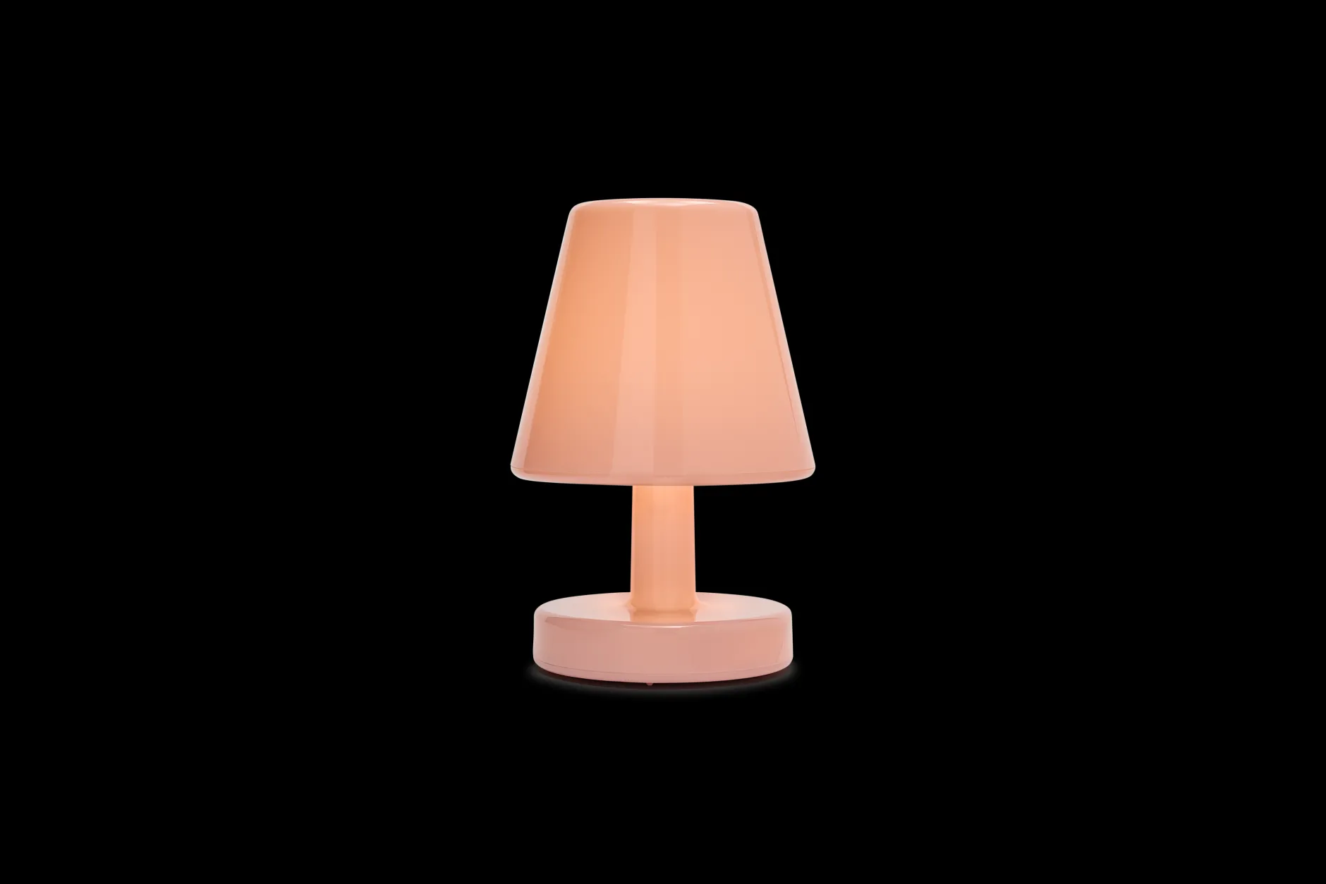 Edison The Ambiance Wiederaufladbare Lampe, rosa, 16.5x16.5x25.3 cm