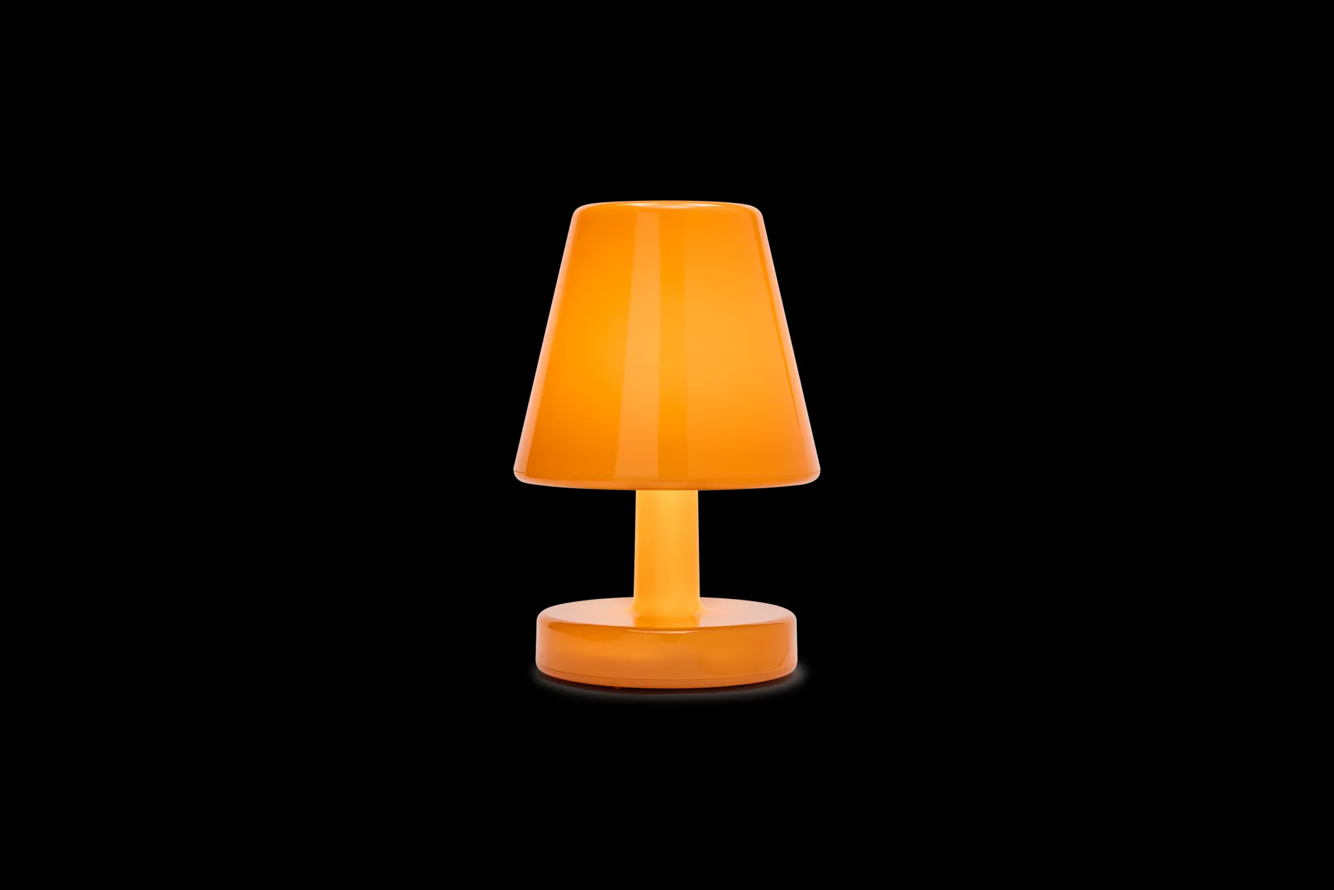 Edison The Ambiance Wiederaufladbare Lampe, orange, 16.5x16.5x25.3 cm
