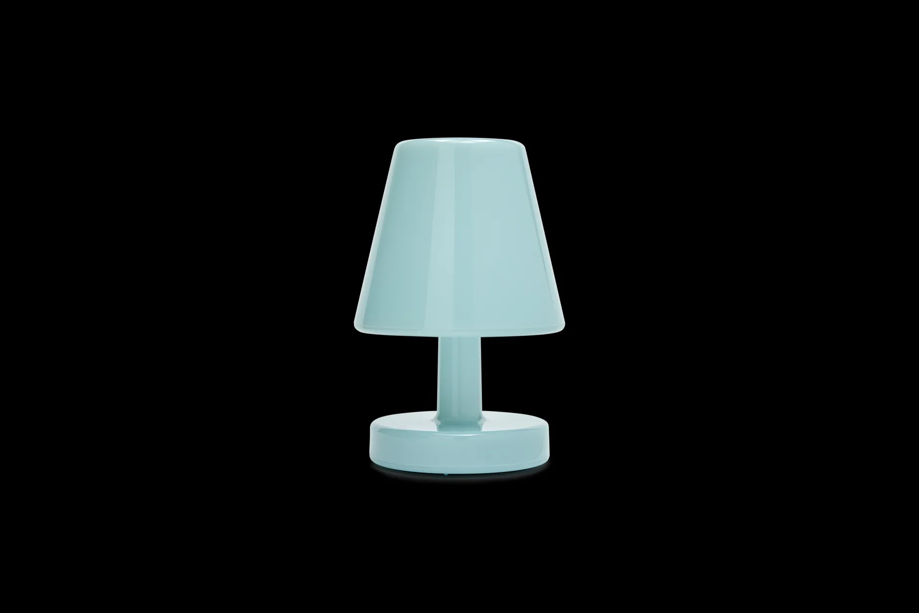 Edison The Ambiance Wiederaufladbare Lampe, blau, 16.5x16.5x25.3 cm