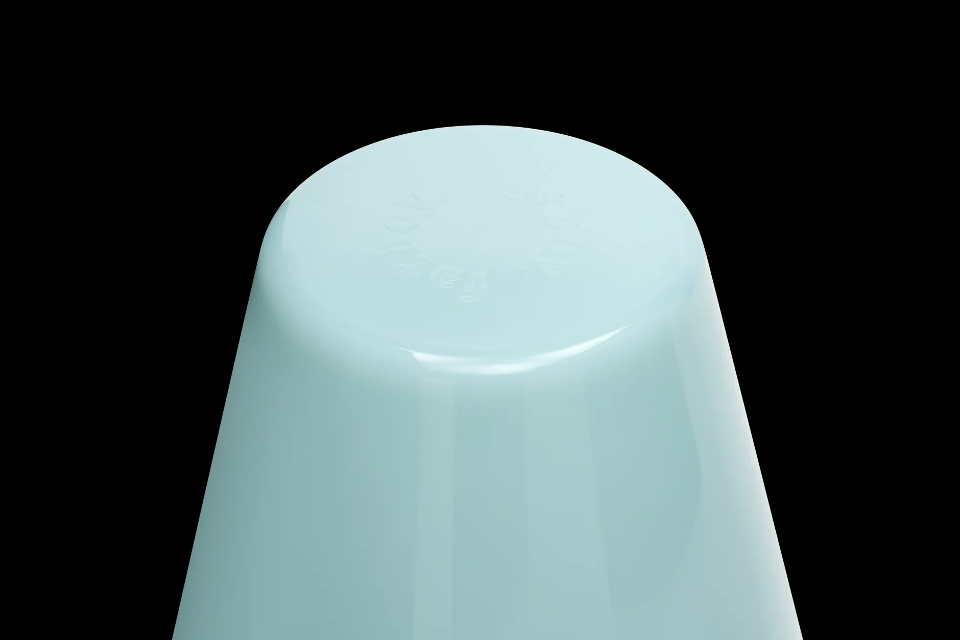Edison The Ambiance Wiederaufladbare Lampe, blau, 16.5x16.5x25.3 cm