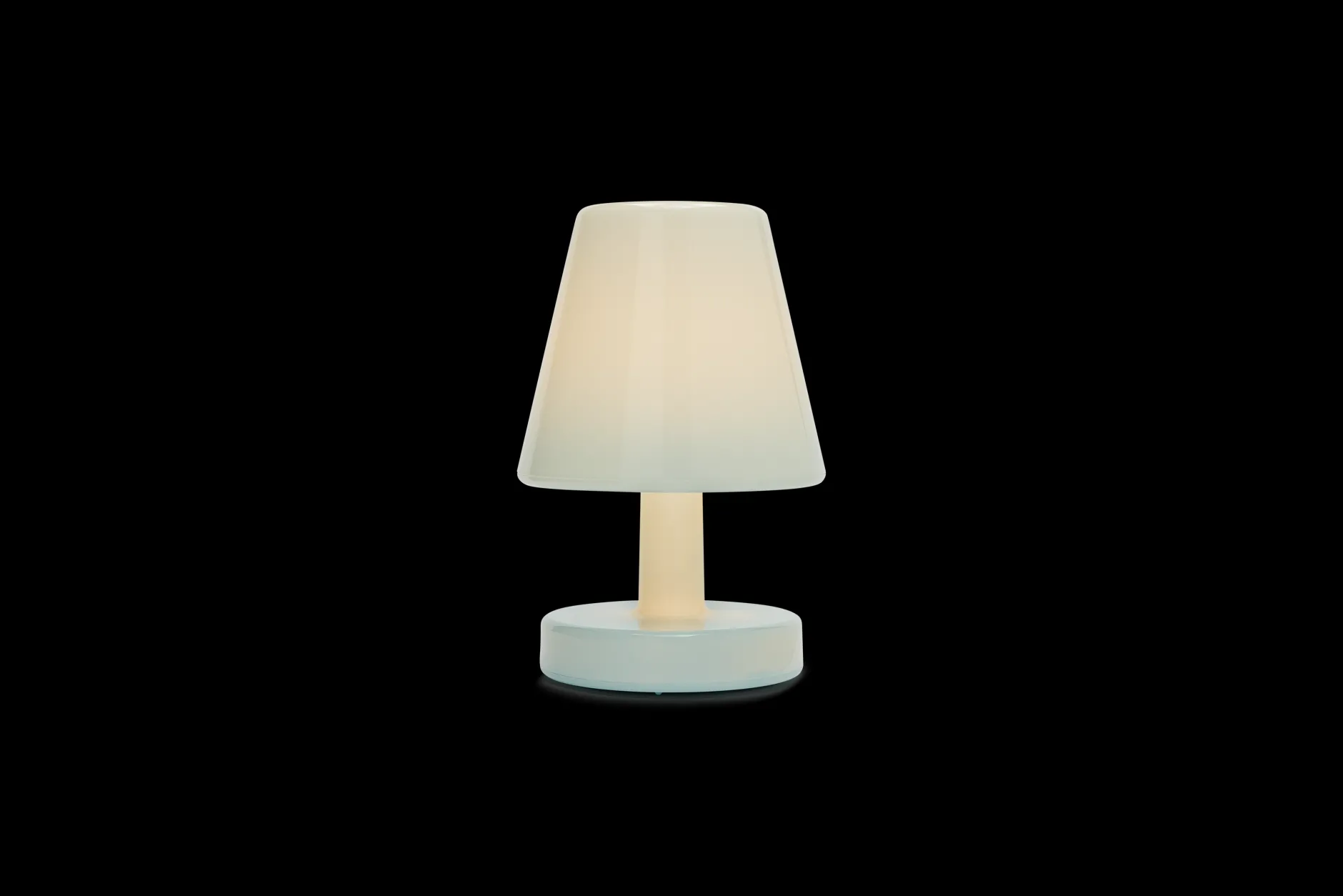 Edison The Ambiance Wiederaufladbare Lampe, blau, 16.5x16.5x25.3 cm