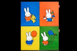 Flying Carpet x Miffy Miffy Spielteppich, blau, 180x140 cm