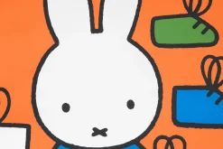 Flying Carpet x Miffy Miffy Spielteppich, orange, 180x140 cm