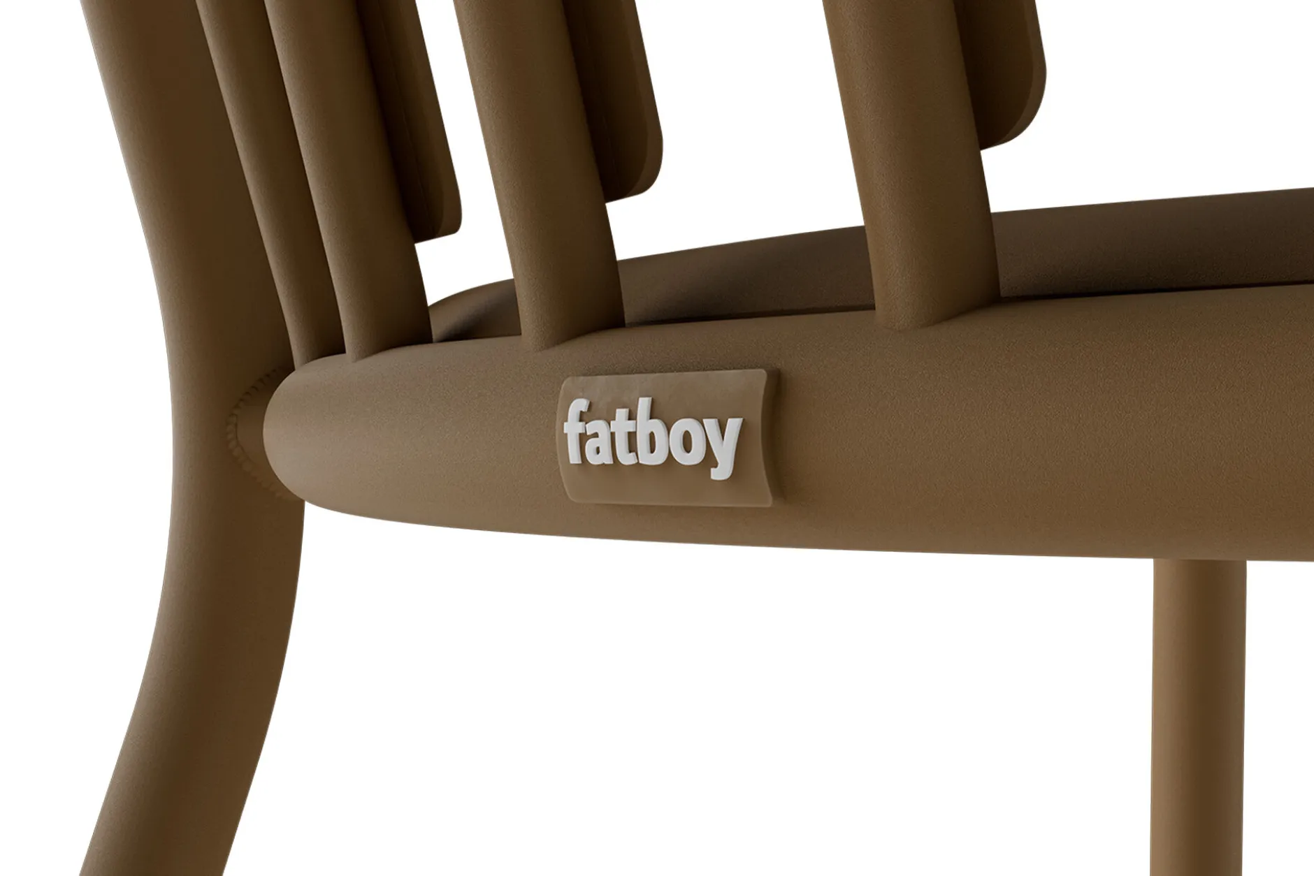 Fred's Armchair Gartenstuhl mit Armlehne, braun, 60x59.5x80.5 cm