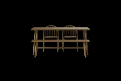 Fred's Bench Gartenbank, braun, 160x40x46.5 cm