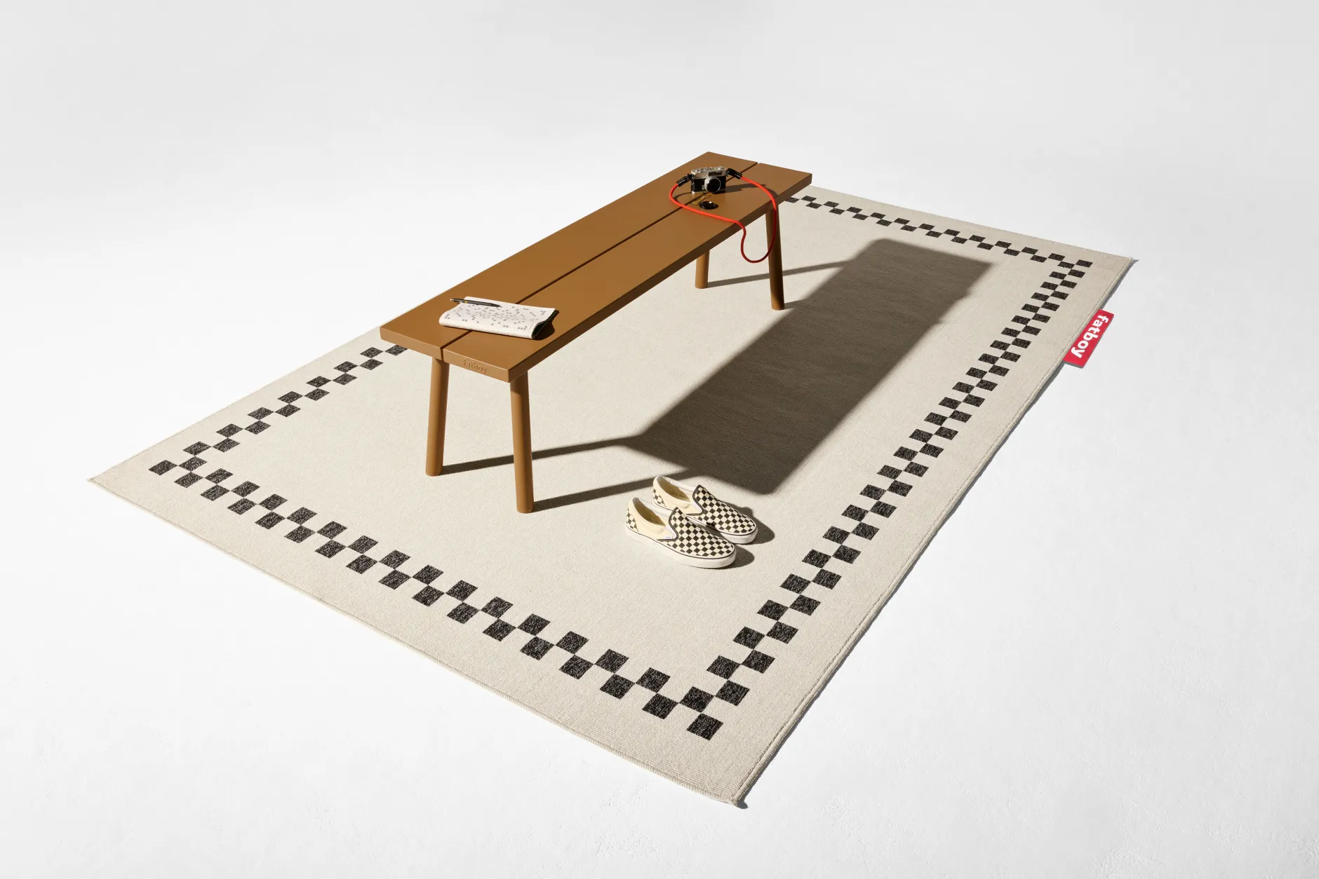Fred's Bench Gartenbank, braun, 160x40x46.5 cm