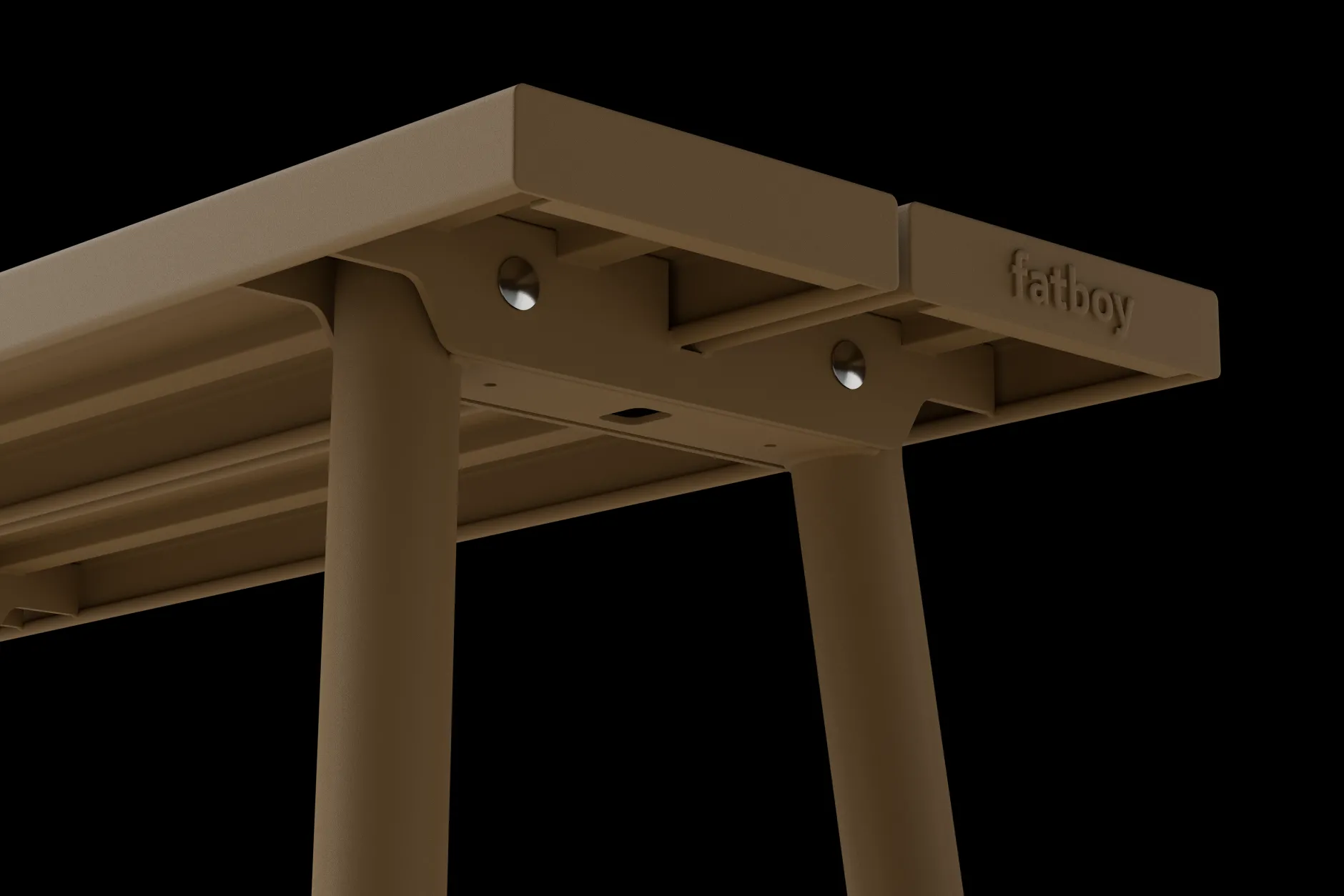 Fred's Bench Gartenbank, braun, 160x40x46.5 cm