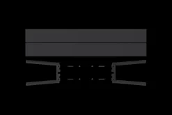 Fred's Bench Gartenbank, schwarz, 160x40x46.5 cm