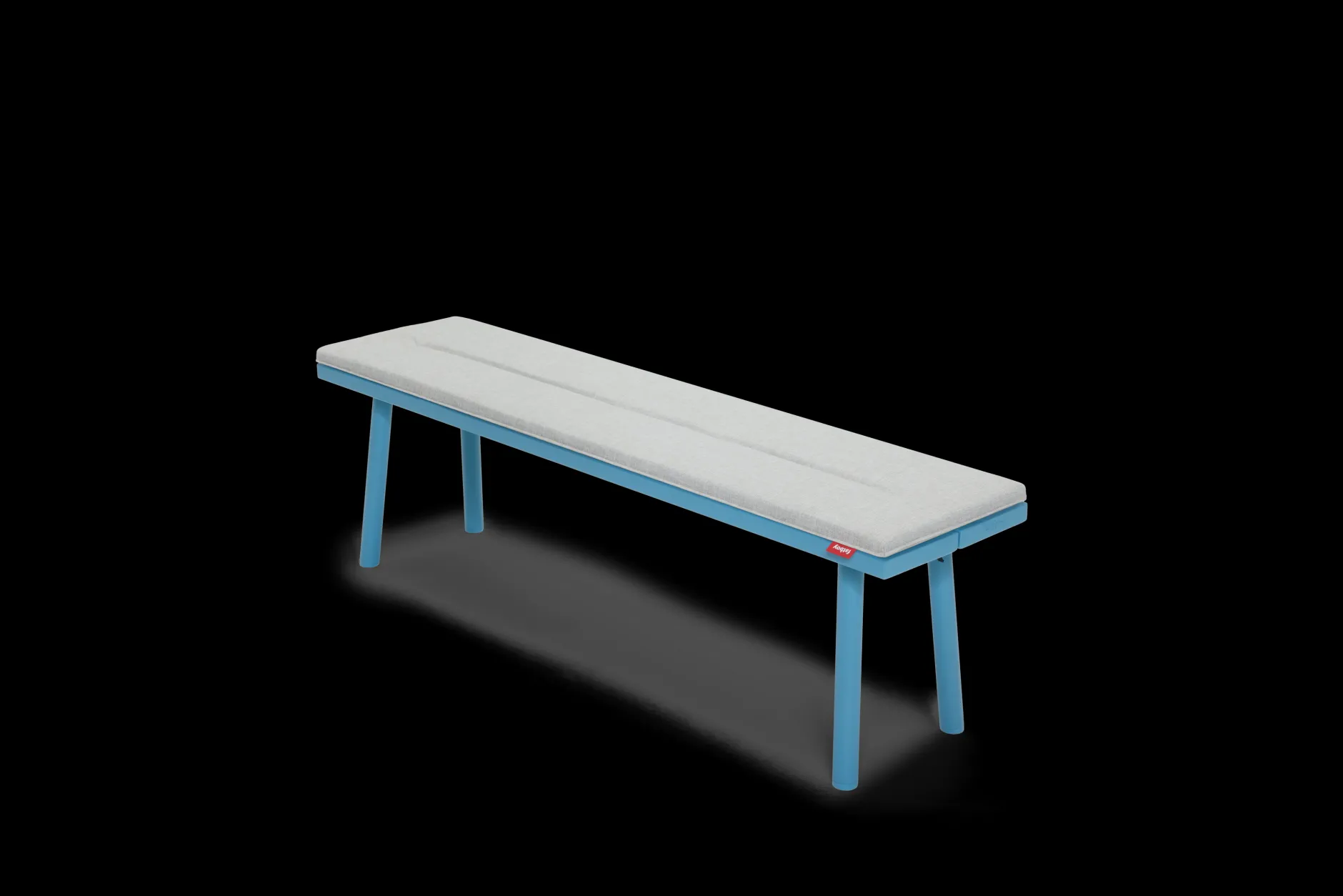 Fred's Bench Pillow Outdoor-kissen, grau, 160x40x3.5 cm