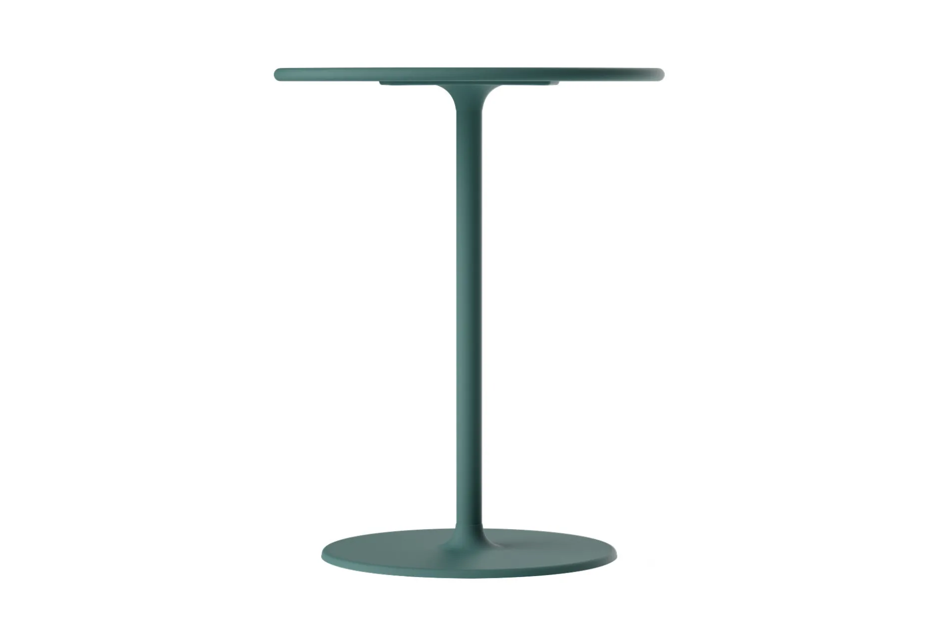 Fred's Bistreau Kleiner runder Gartentisch, grün, 60x60x76 cm