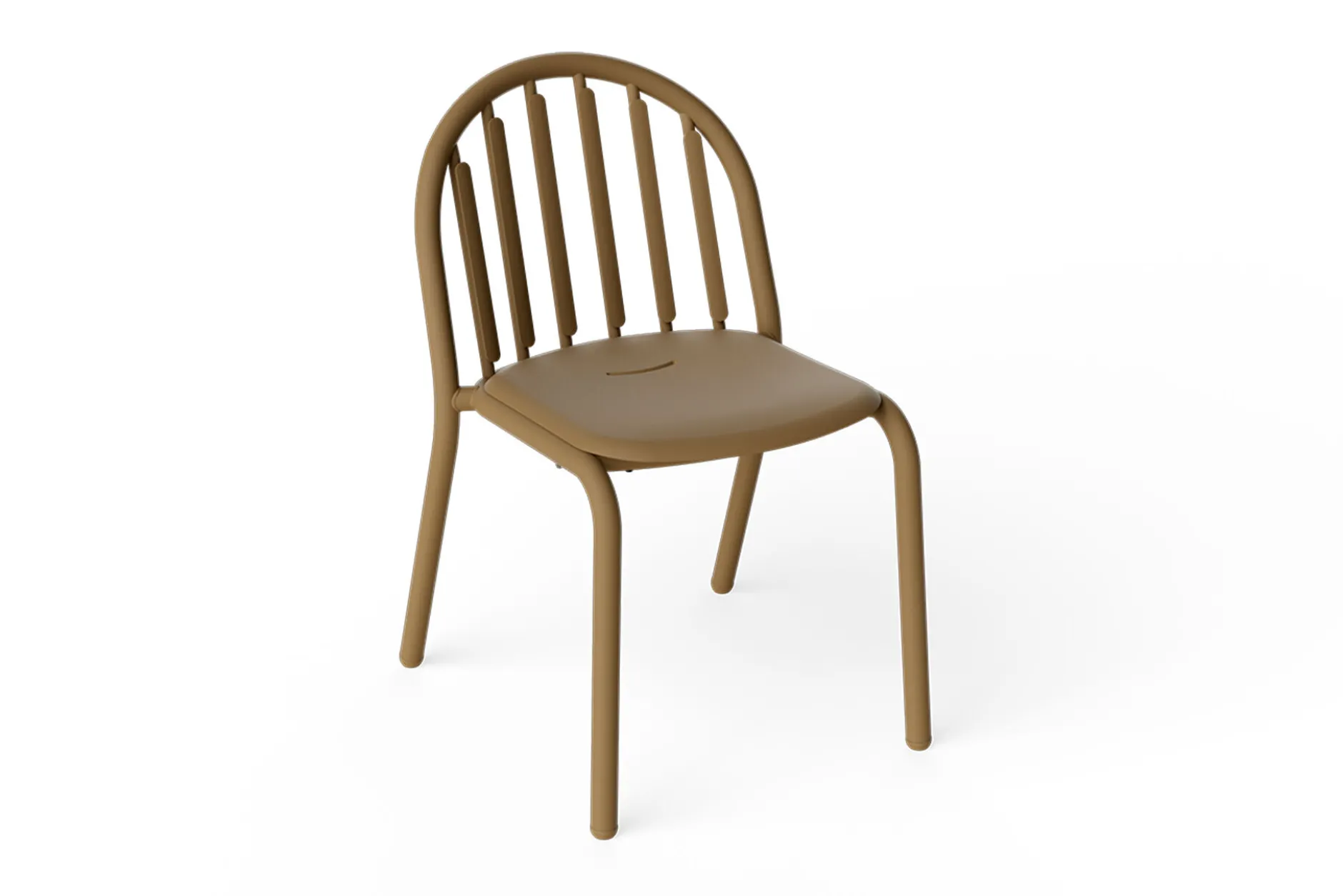 Fred's Chair Gartenstuhl, braun, 52x56x80.5 cm