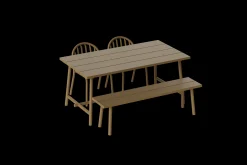 Fred's Medium Table Gartentisch, braun, 170x90x76 cm