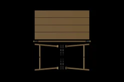 Fred's Medium Table Gartentisch, braun, 170x90x76 cm