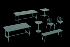 Fred's Medium Table Gartentisch, grün, 170x90x76 cm